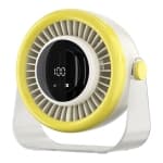 ApexGear Rechargeable Desktop Circulating Fan, Speed Adjustment LED Display Drill-Free Wall Mount Quiet Portable Fan Bedroom Office chez Best Buy Canada