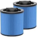 Pack of 2 DXVC6912 vacuum cleaner filter replacements for Dewalt Wet Dry Vac 6-16 Gallon, for Dewalt vacuum cleaners chez Best Buy Canada