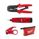Milwaukee 4-Piece Twisted Pair Install Kit with Zipper Pouch chez Best Buy Canada