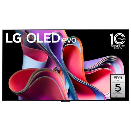 LG 55" 4K UHD HDR OLED 120Hz webOS 23 Téléviseur intelligent connecté (OLED55G3) chez Best Buy Canada