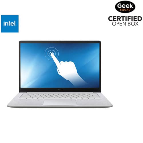 Open Box - Chromebook à Display tactile 14" CX14 by ASUS - Gris pur (Celeron N4500 d'Intel/RAM 8 Go/SSD 128 Go/ChromeOS) chez Best Buy Canada
