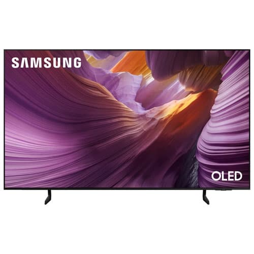 Samsung 55" S84F Series 4K UHD HDR OLED 120Hz Tizen Smart TV (QN55S84FAFXZC) - 2025 - chez Best Buy Canada