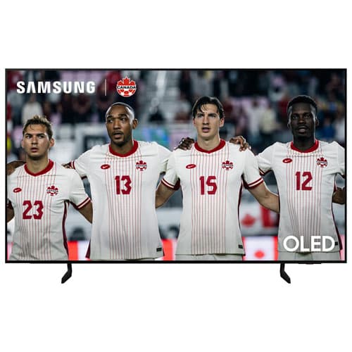 Téléviseur intelligent Tizen HDR DELO UHD 4K HDR série S85H Vision AI de 55 po de chez Best Buy Canada