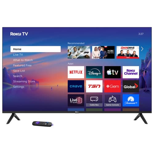 Best Buy Canada Téléviseur intelligent QLED HDR UHD 4K de 50 po série Select de Roku chez Best Buy Canada