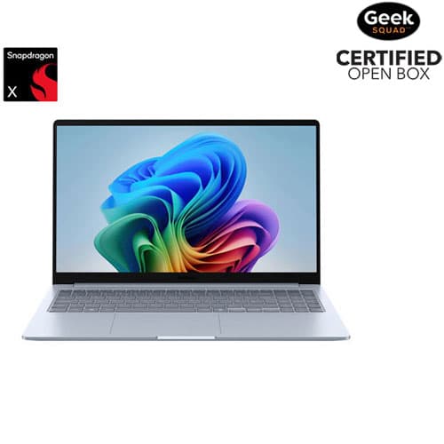 Boîte ouverte - Portable à écran tactile de 15,6 po Galaxy Book4 Edge de Samsung - Bleu saphir (Snapdragon X de QC/RAM 16 Go/SSD 1 To) chez Best Buy Canada