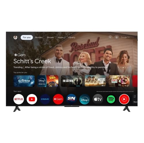 TCL 55" Q51K QLED 4K UHD Smart Smart TV avec interface Google TV (55Q51K) chez Best Buy Canada