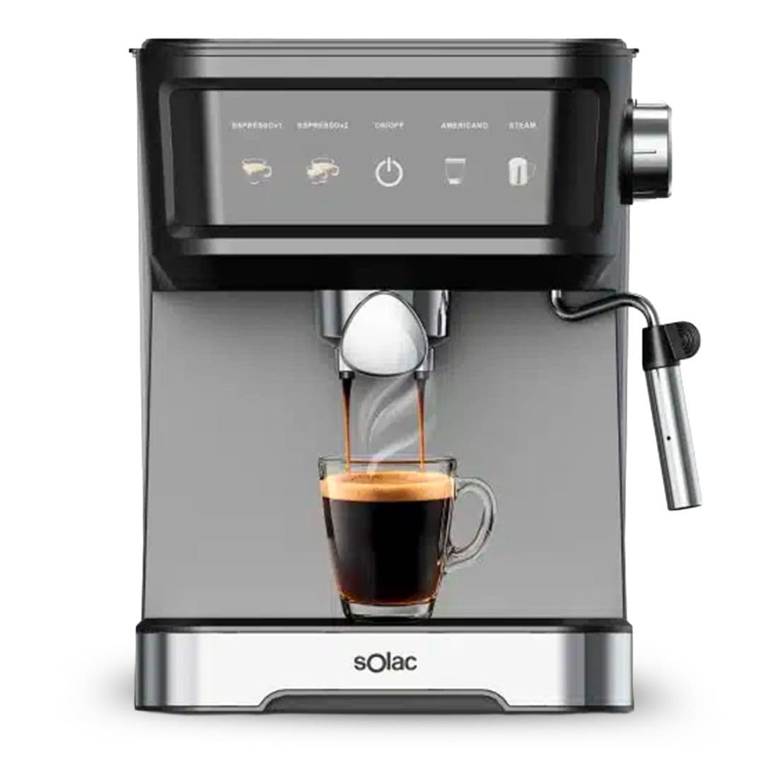 MACHINE A CAFE ESPRESSO TASTY MOKA 850W SOLAC chez Electroplanet