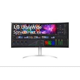 LG | 39.7" Curved UltraWide 5K2K Nano IPS Display | 40WP95C-W chez Sonic Direct Canada