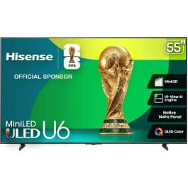 Hisense | 55" - U68QG Series - 4K QLED Mini LED TV | 55U68QG chez Sonic Direct Canada