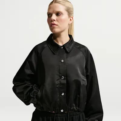 Nike Sportswear (Women's Oversized Satin Coaches Jacket)