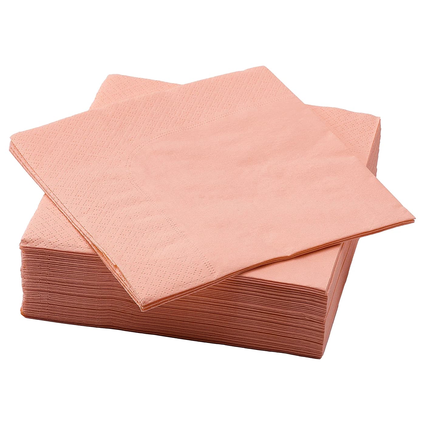 FANTASTISK Paper napkin - orange-pink 33x33 cm chez IKEA