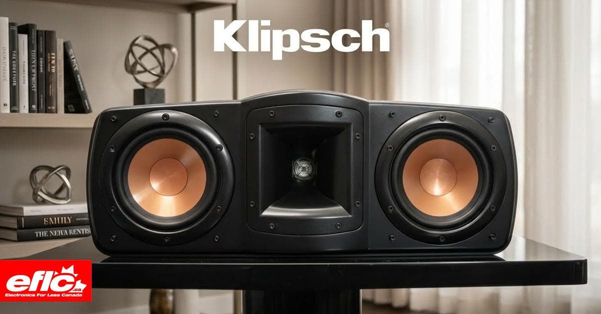 Klipsch C-200 Synergy Black Label Center Channel Black chez Electronics For Less