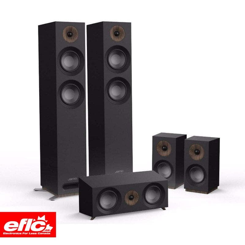 Jamo Studio S807 Hcs Home Cinema Pack Atmos Ready Black chez Electronics For Less
