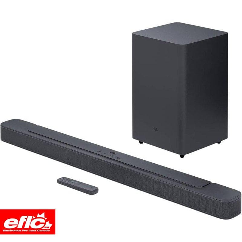 Jbl Bar 2.1 Deep Bass (mk2): 2.1 Channel Barre de son With sans fil Caisson de basses Black chez Electronics For Less