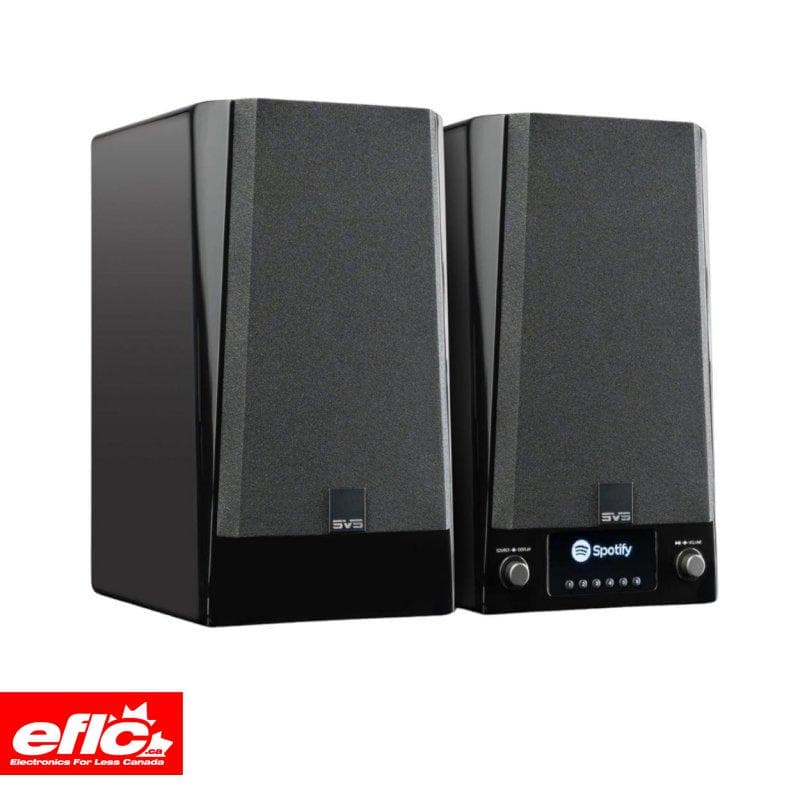 SVS Prime Wireless Pro Powered Speakers PIANO GLOSS BLACK chez Electronics For Less