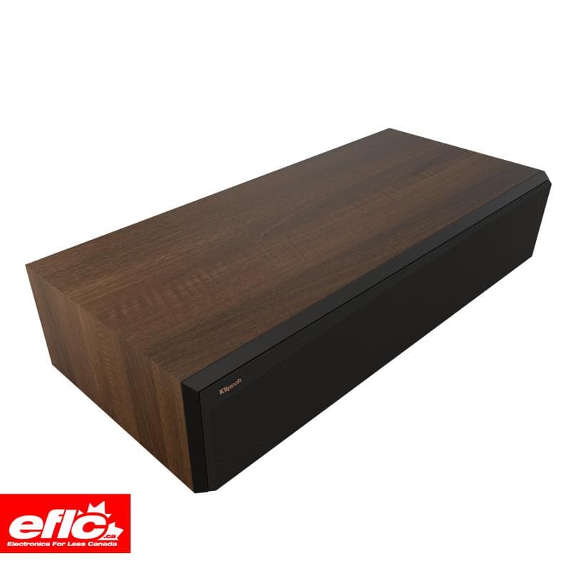 Klipsch RP504CW II Quad 5.25" Center Channel Speaker WALNUT chez Electronics For Less