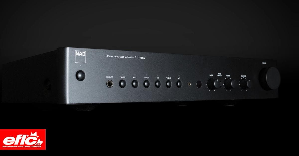 NAD C 316BEE V2 Integrated Amplifier with Phono chez Electronics For Less