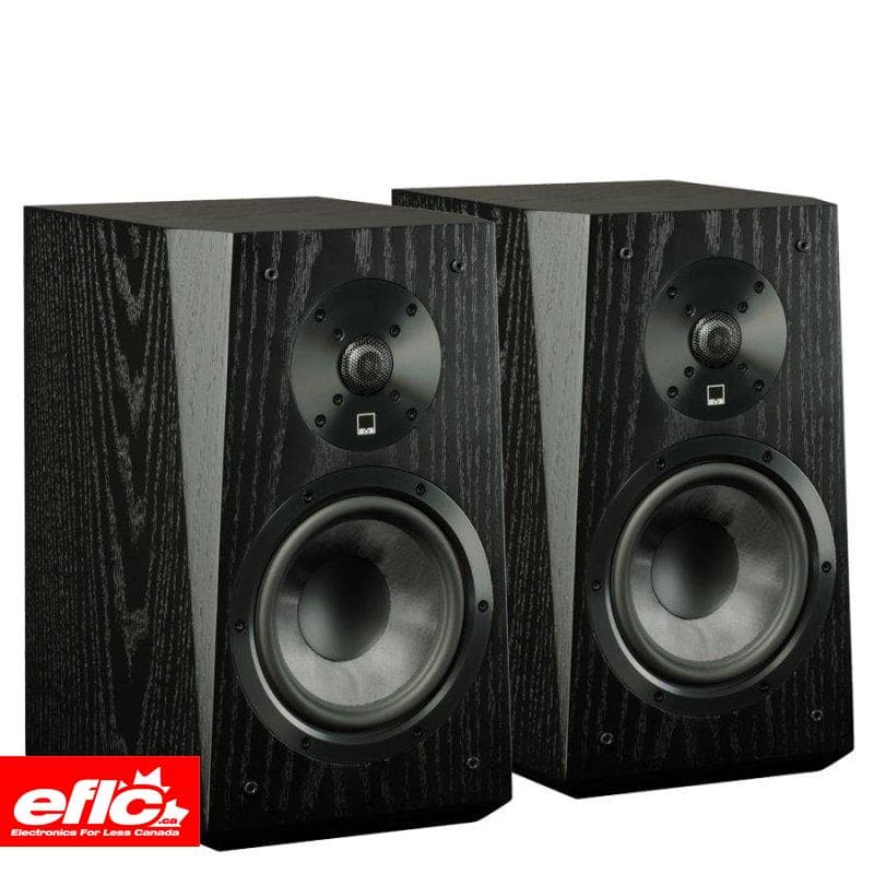 SVS Ultra Bookshelf Reference-Grade 6.5" 2-way Bookshelf Monitors BLACK OAK (Pair) - Ope chez Electronics For Less