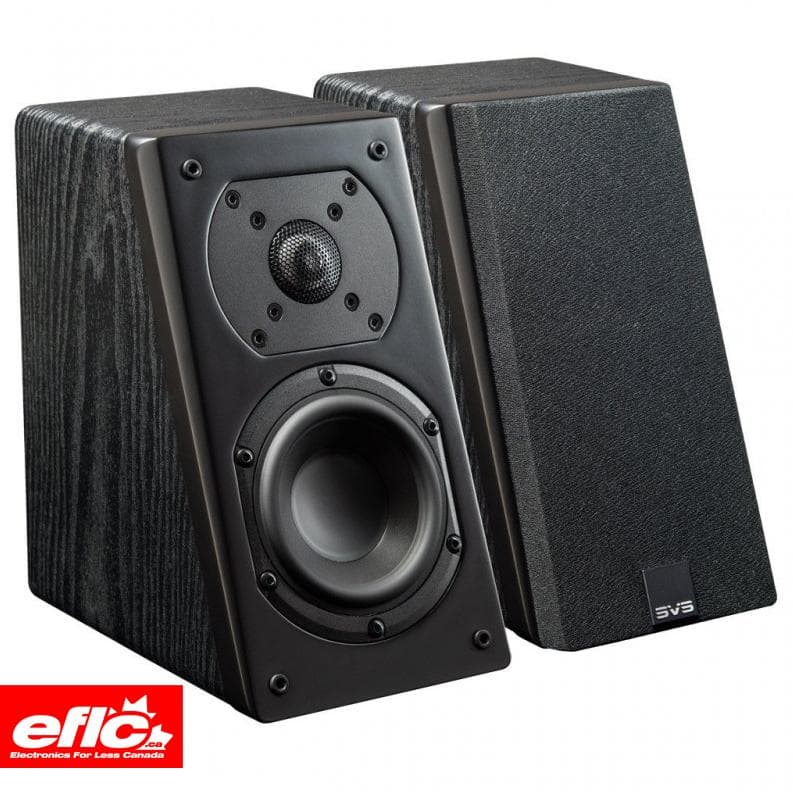 SVS Prime Elevation Satellite Speaker (Pair) BLACK ASH chez Electronics For Less