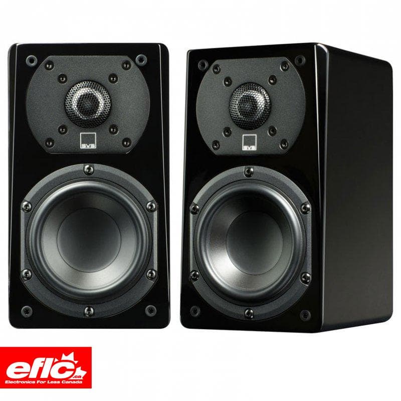 SVS Prime Satellite Speaker PIANO GLOSS BLACK (Pair) chez Electronics For Less